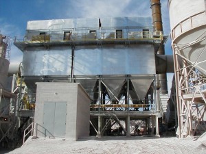 Modular Pulse Jet Dust Collector with walk-in plenum style